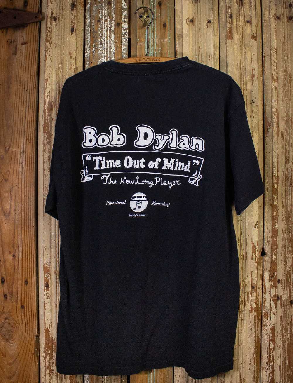 Band Tees × Vintage Vintage Bob Dylan Time Out of… - image 2