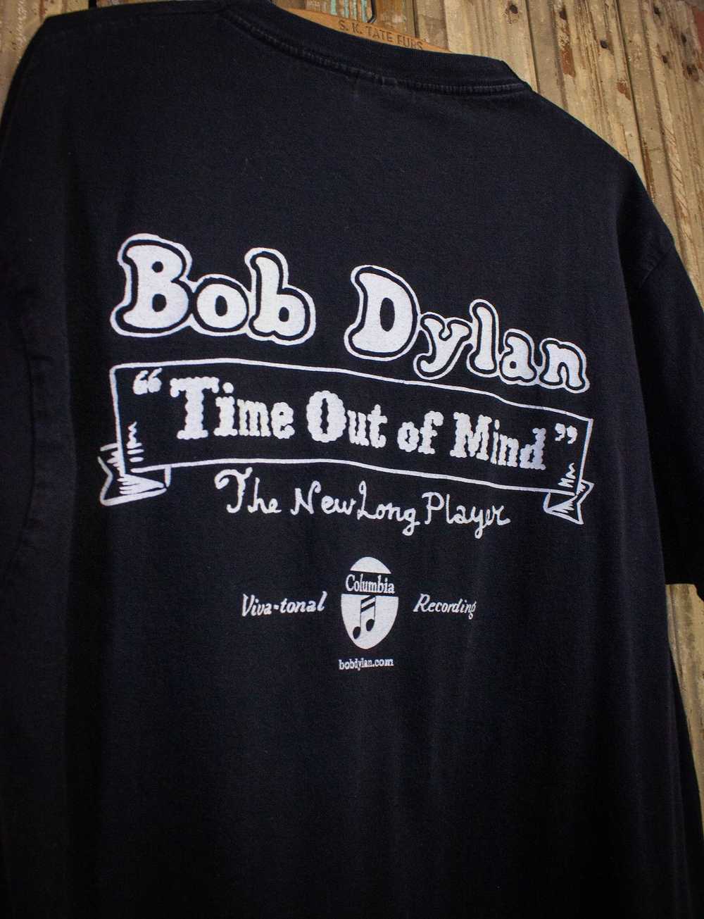 Band Tees × Vintage Vintage Bob Dylan Time Out of… - image 4