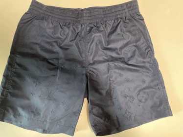 SOLD OUT SS22 Louis Vuitton Damier Eclipse Jacquard Cotton Shorts Mens Sz  XL D1