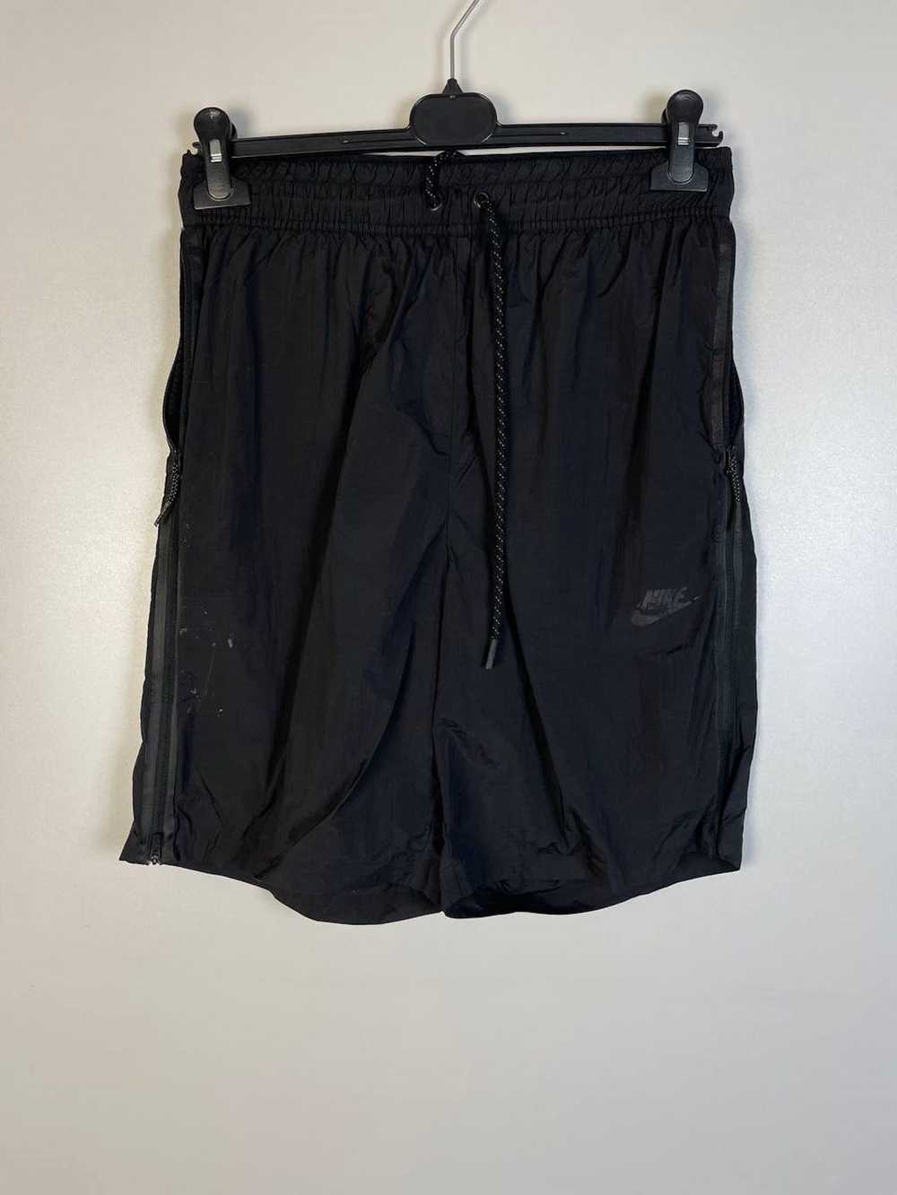Nike × Vintage Nike tech Fleece vintage shorts si… - image 1