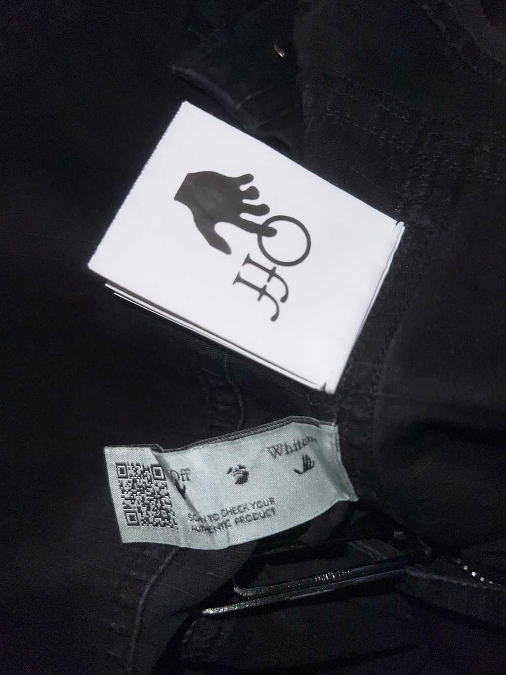 Off-White Off-White flared zipper cargos - image 3