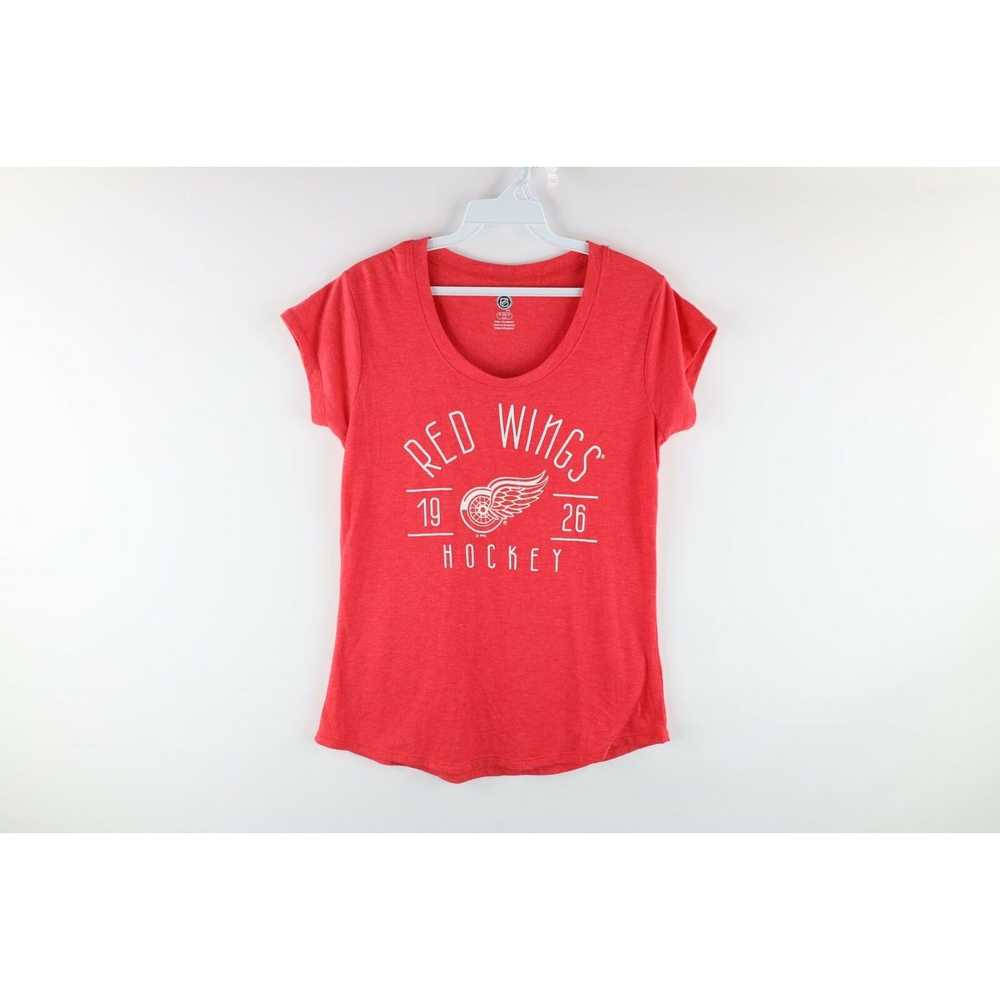 Vintage NHL Womens Detroit Red Wings Hockey T-Shi… - image 1