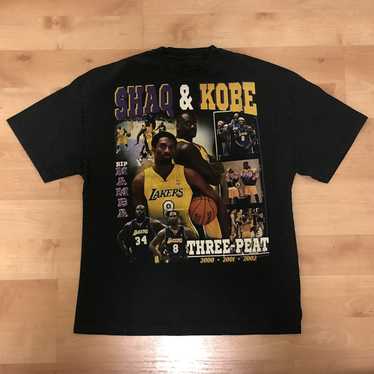 1998 Shaq Shaquille O'Neal Los Angeles Lakers Lee NBA T Shirt Size Medium –  Rare VNTG