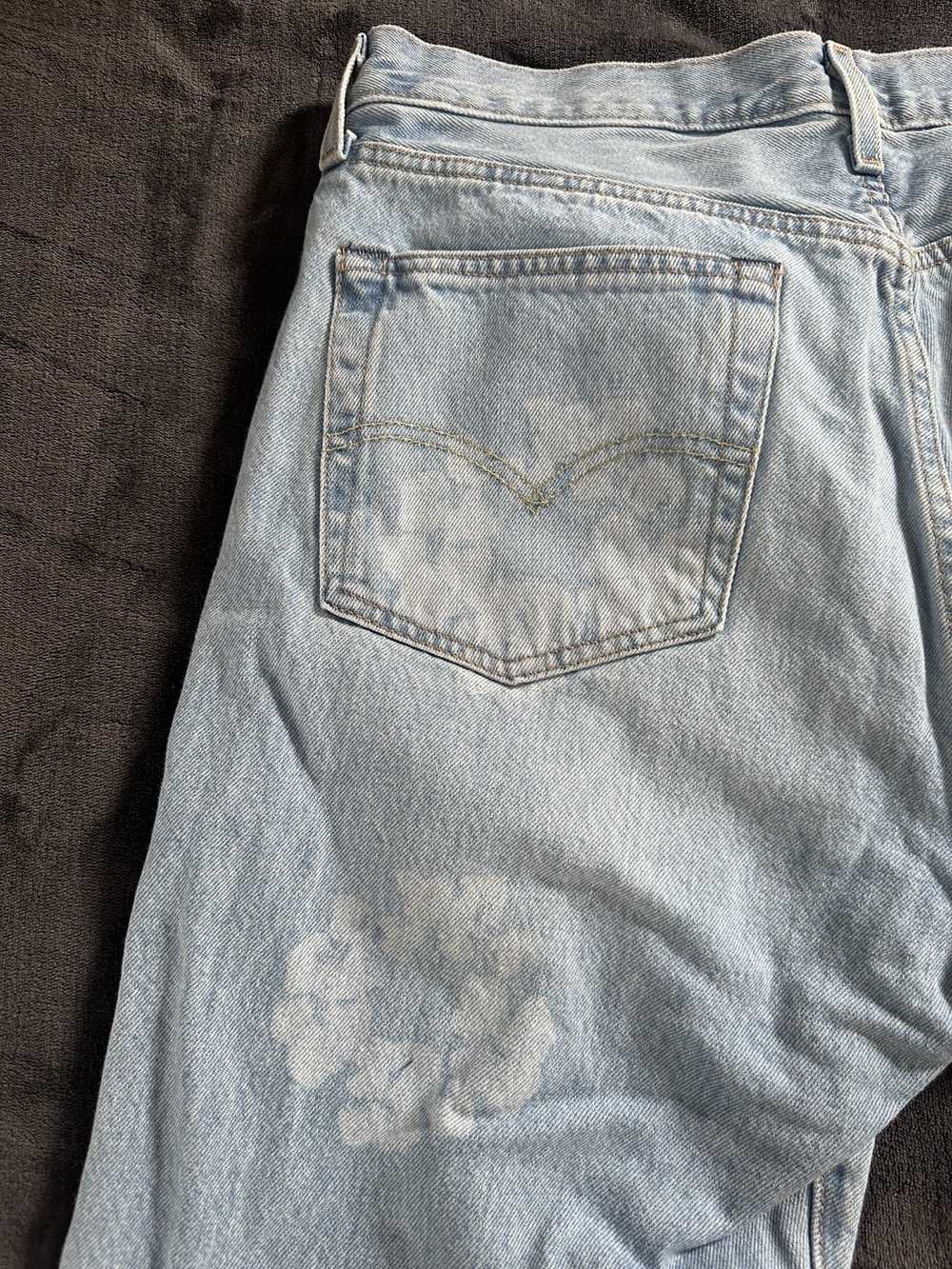 DENIM TEARS Denim Tears Light Blue Jeans (RARE) - image 10