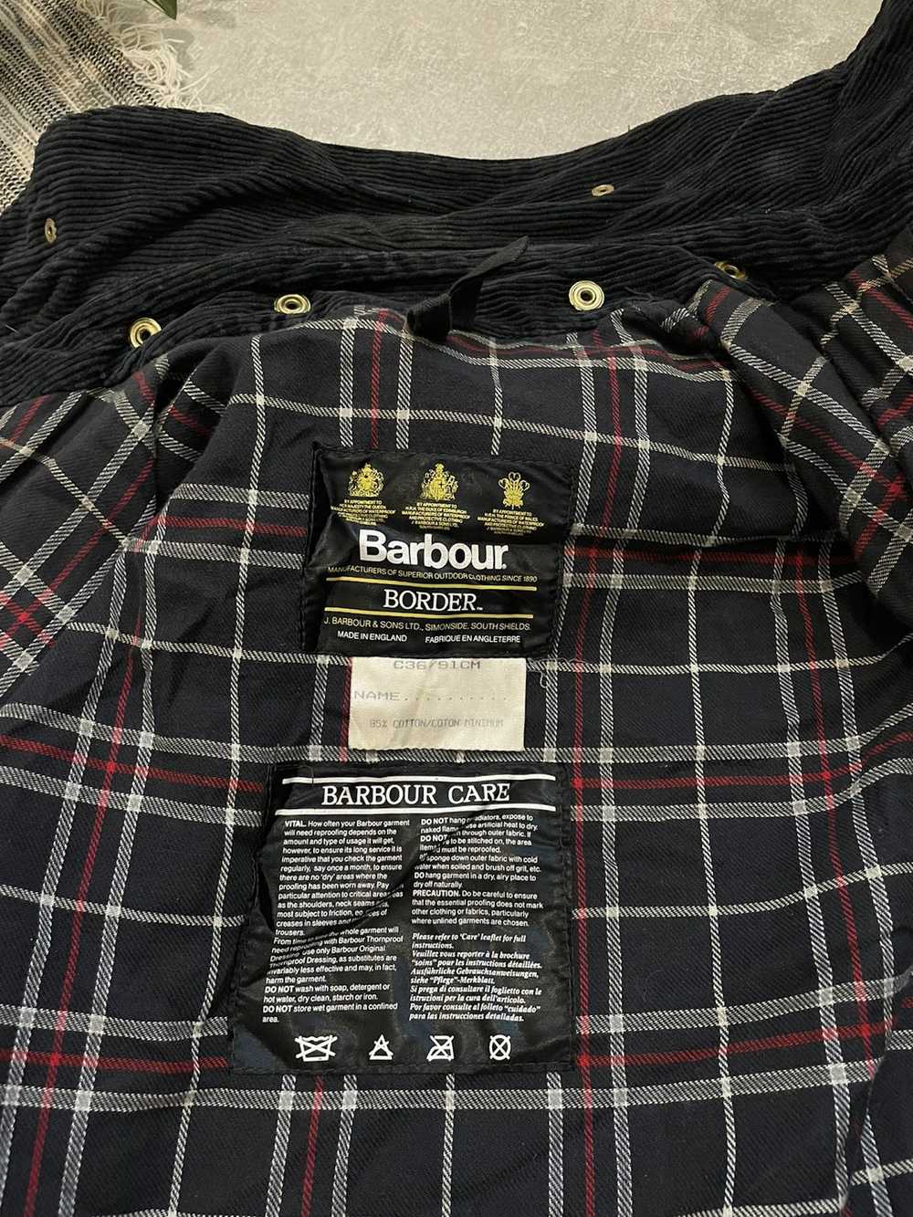 Barbour × Japanese Brand × Waxed GRAIL WAXED BARB… - image 4