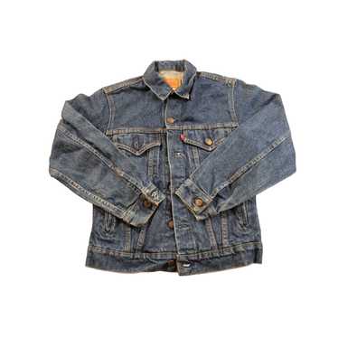 Levis Jean Jacket Denim Button Up Youth XL 13-15 Years Pockets
