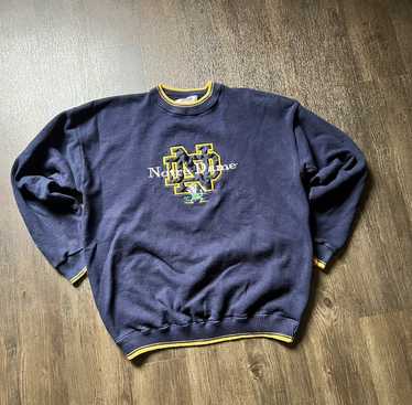 Vintage - University of Michigan Embroidered Arch & Diamond M Midwest Embroidery  Crewneck Sweatshirt Knit Grey (Large) –