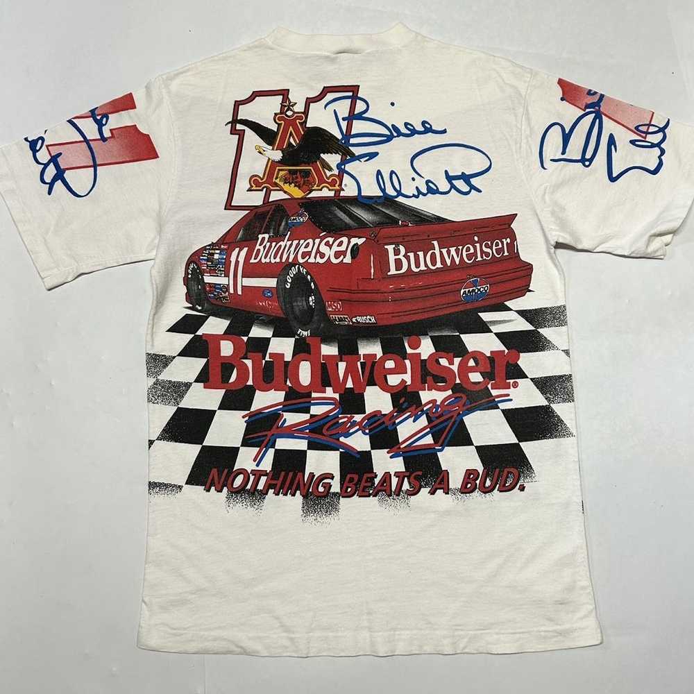 NASCAR Vintage Budweiser nascar 1992 bill Elliot … - image 2