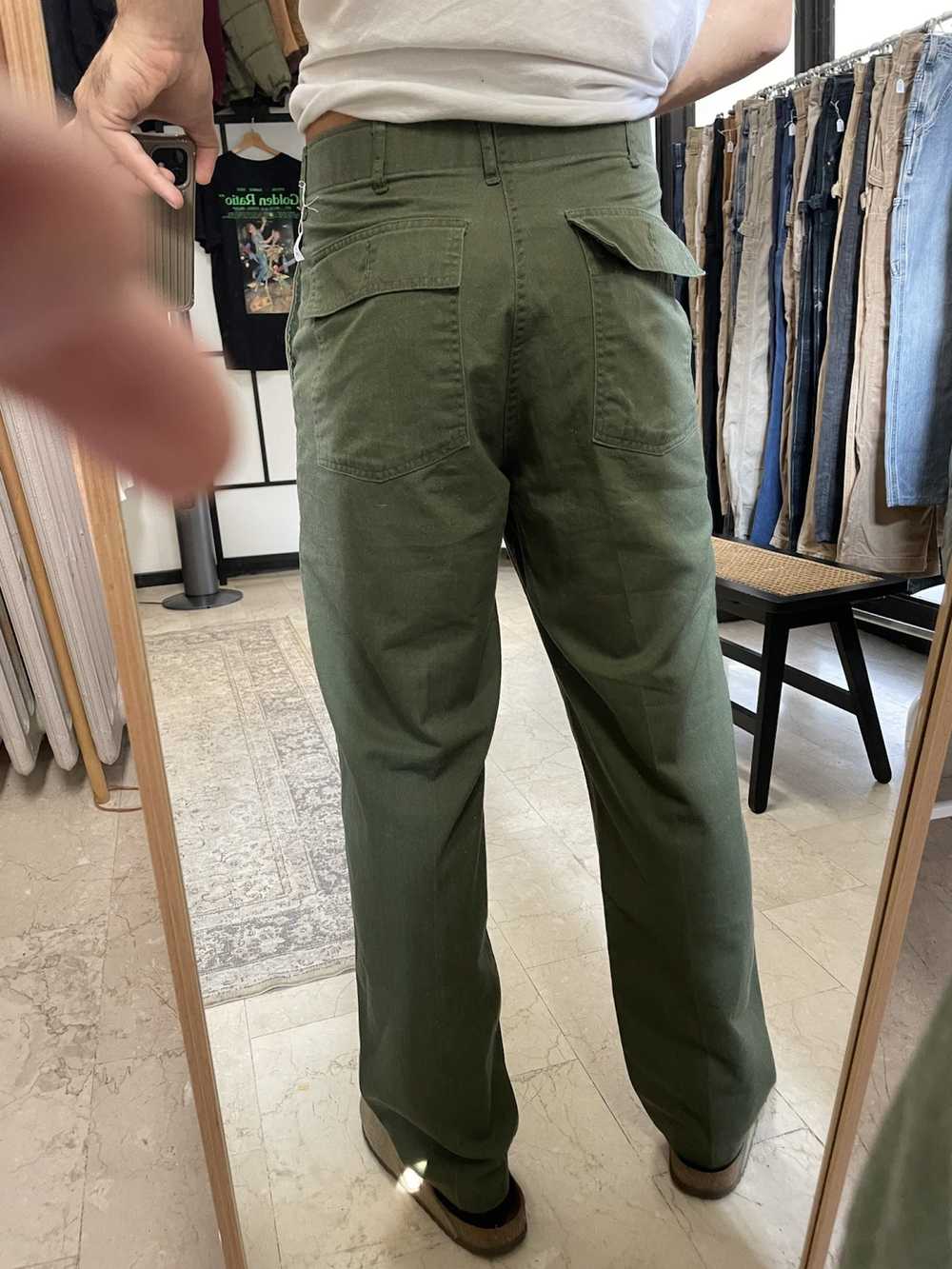 Vintage Army vintage pants Fatigue OG 107 507 Vie… - image 4