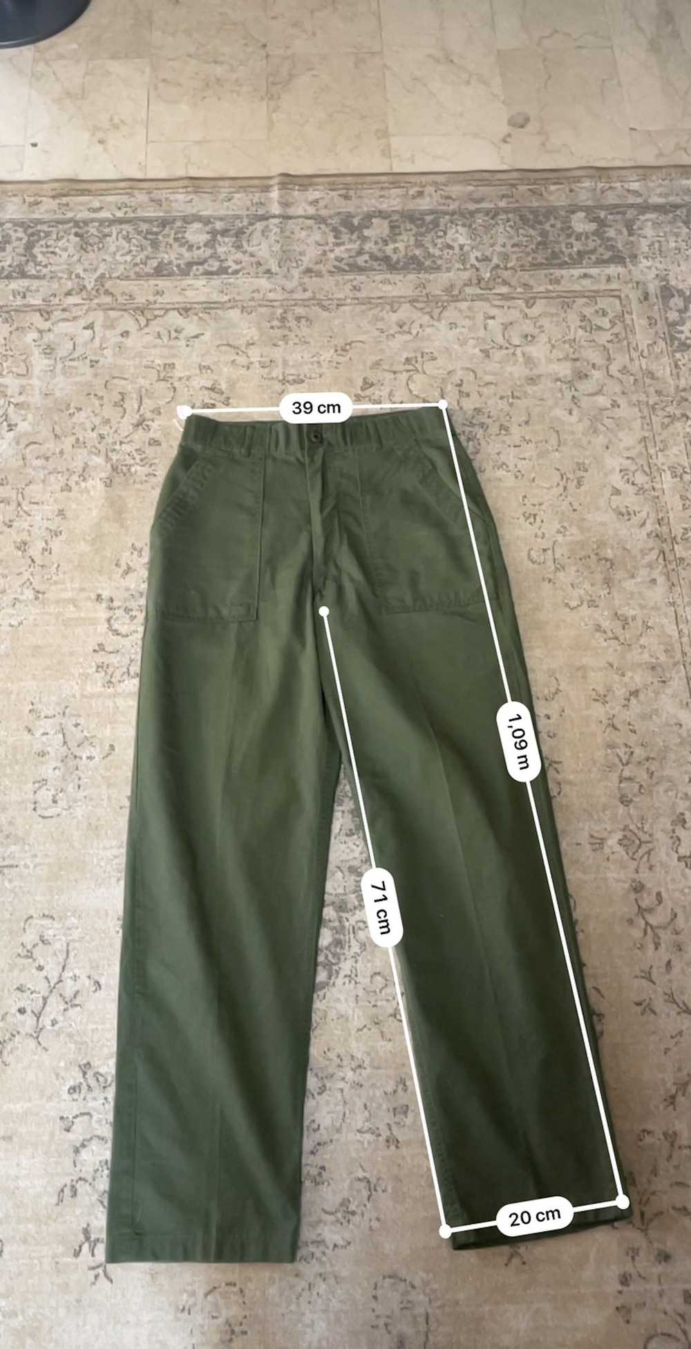 Vintage Army vintage pants Fatigue OG 107 507 Vie… - image 7