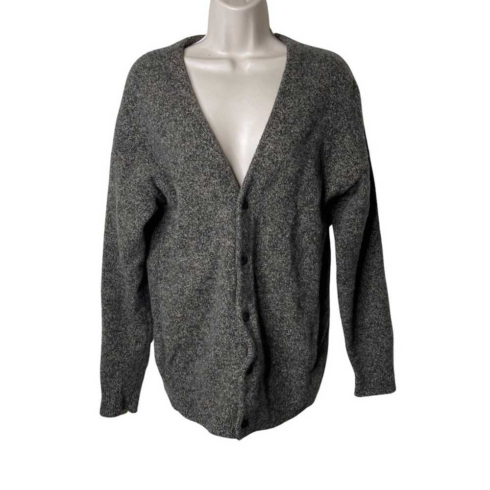 Cos COS 100% wool V neck thick warm cardigan sz S - image 1