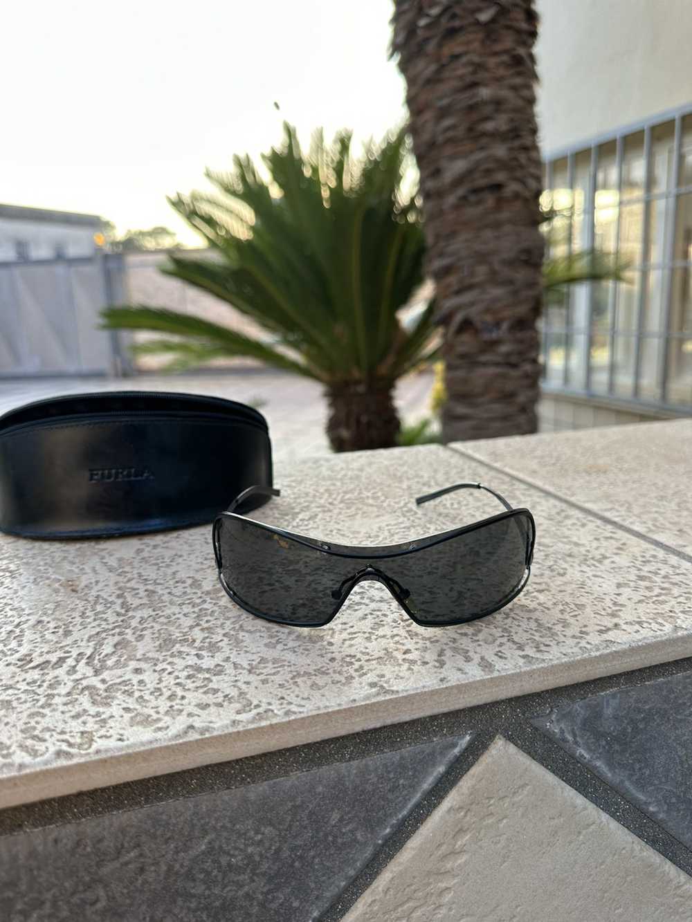 Furla Furla Sunglasses Black MOD STIRRUP SU4023 C… - image 2