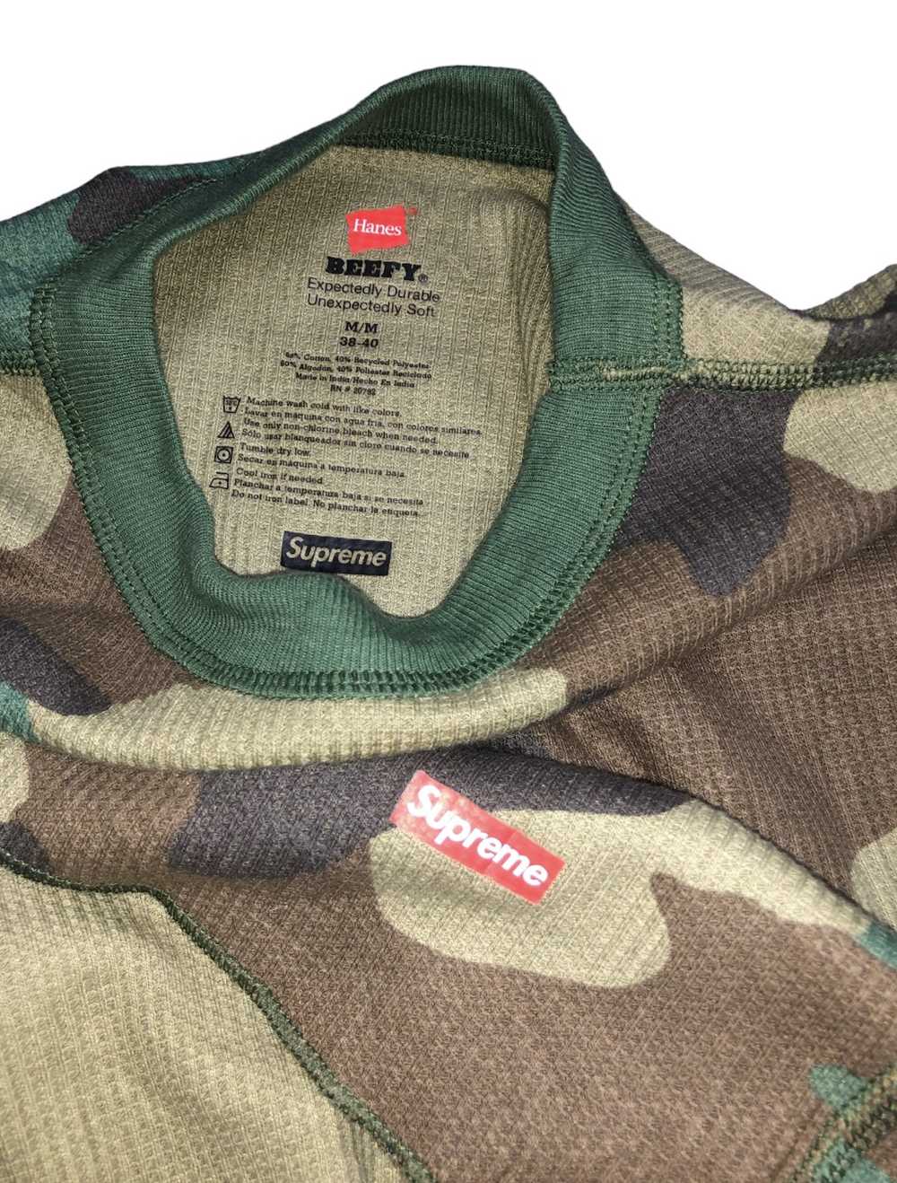 Hanes × Supreme Supreme x Hanes Beefy Camo - image 3