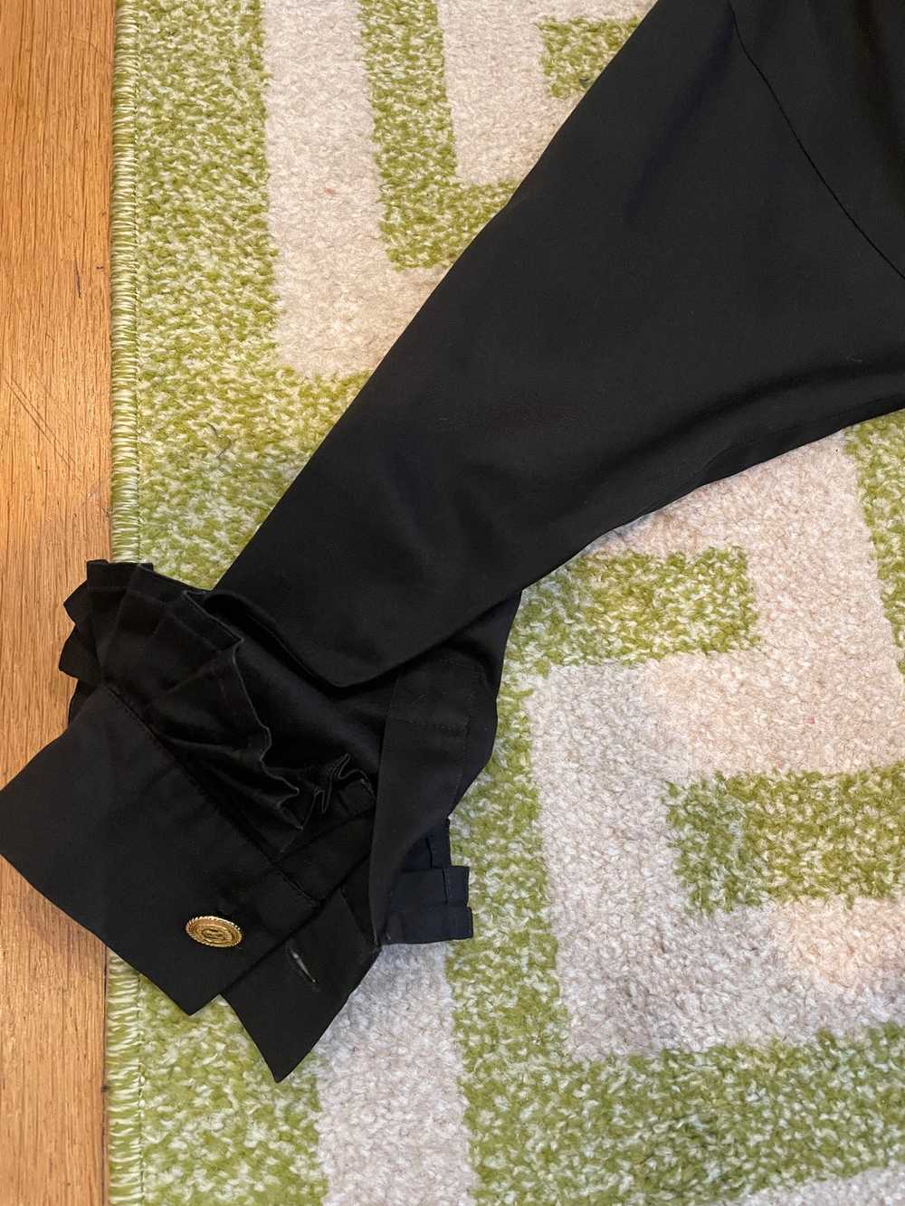 Chanel Black Cotton Dress (Size 4) - image 10