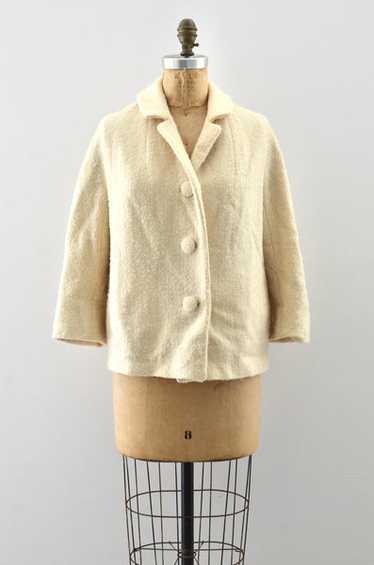 Vintage 1950s Boucle Knit Jacket