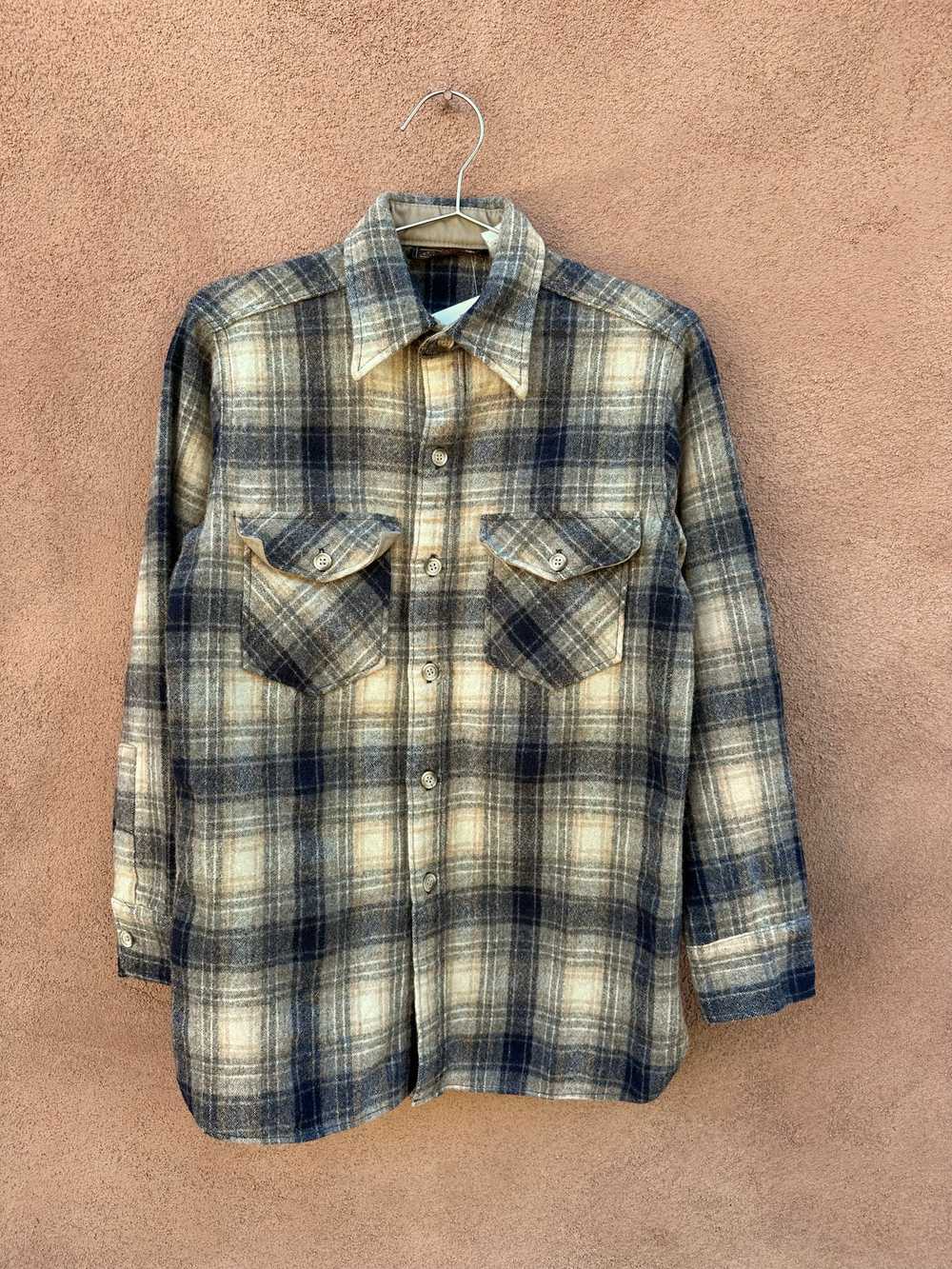 Early 1980's Eddie Bauer Wool Flannel - Gem