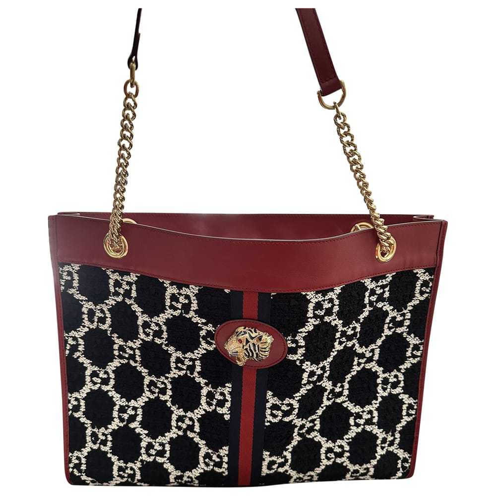 Gucci Rajah leather handbag - image 1