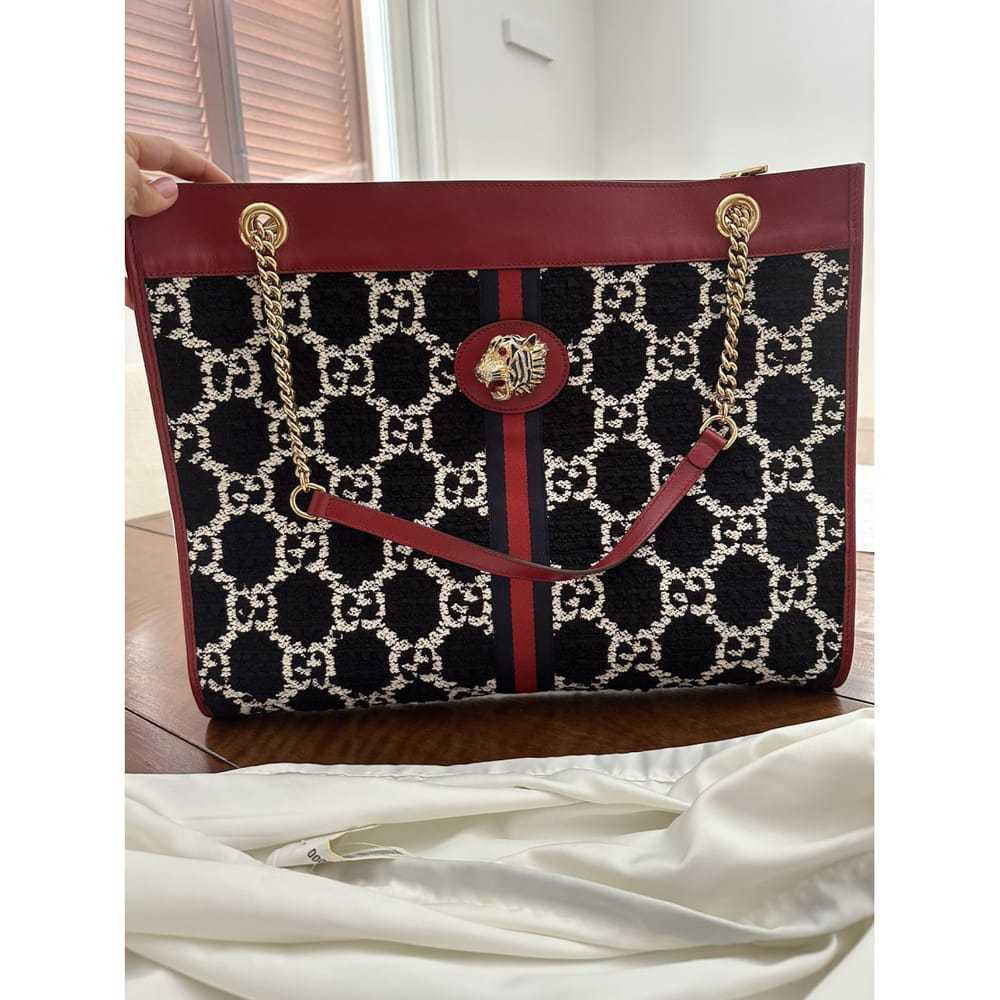 Gucci Rajah leather handbag - image 9