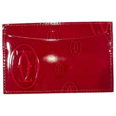 Cartier Patent leather wallet