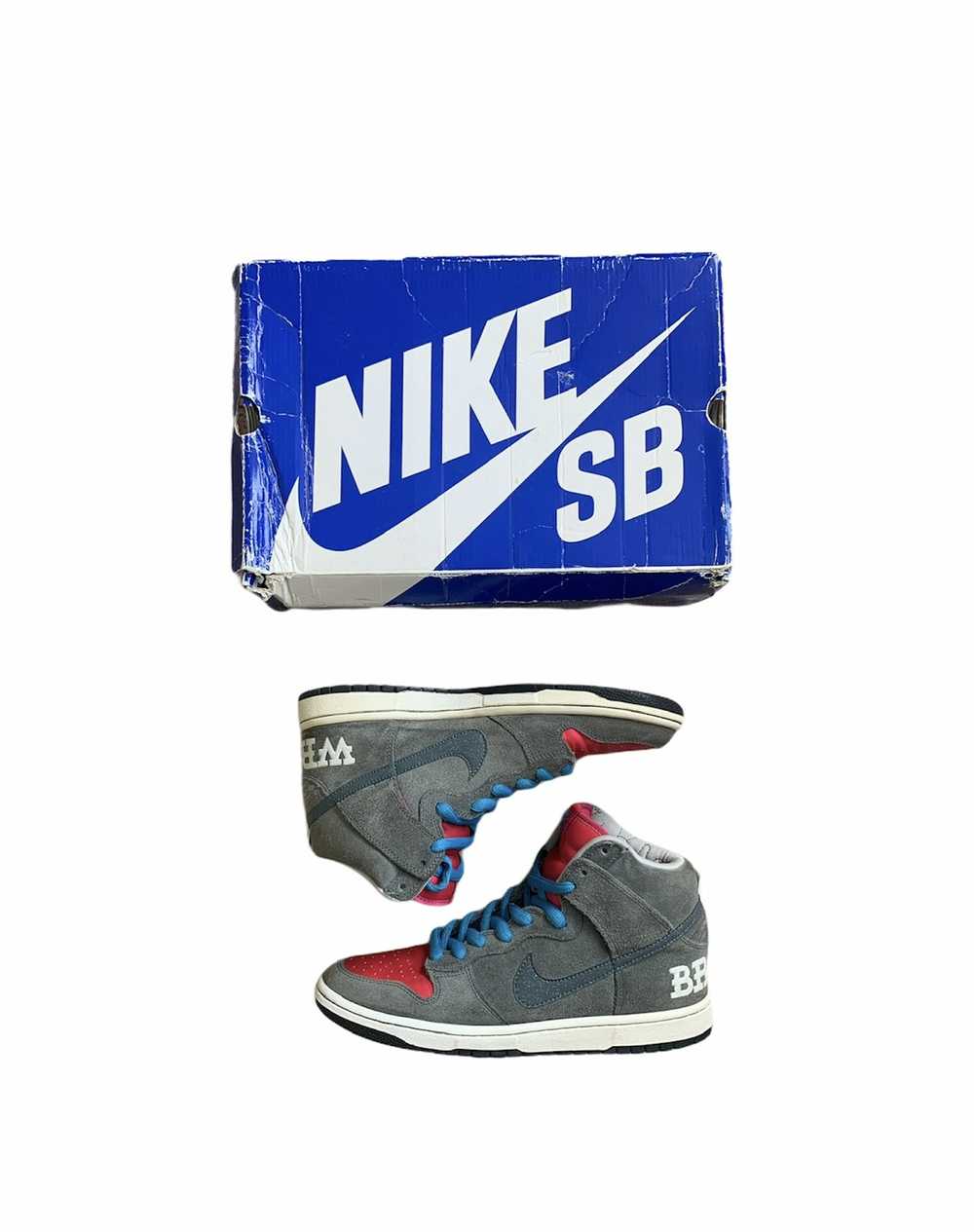Nike 2009 Nike SB Dunk High Premium “Brain Wreck” - image 1