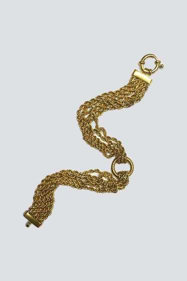 Multi Strand Bracelet - 14K Gold Vermeil