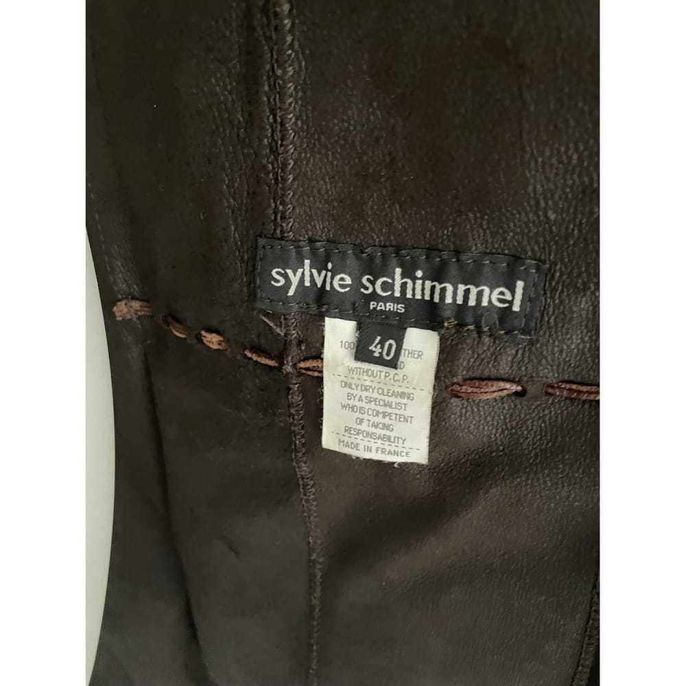 Sylvie Schimmel Leather jacket - image 3