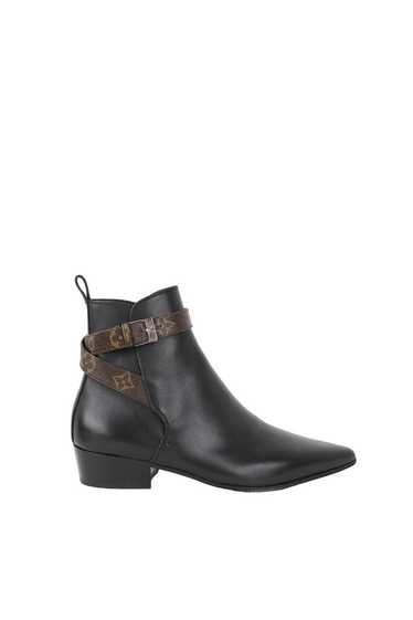 Circular Clothing Boots en cuir Louis Vuitton noir
