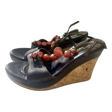 Sebastian Milano Leather sandal - image 1