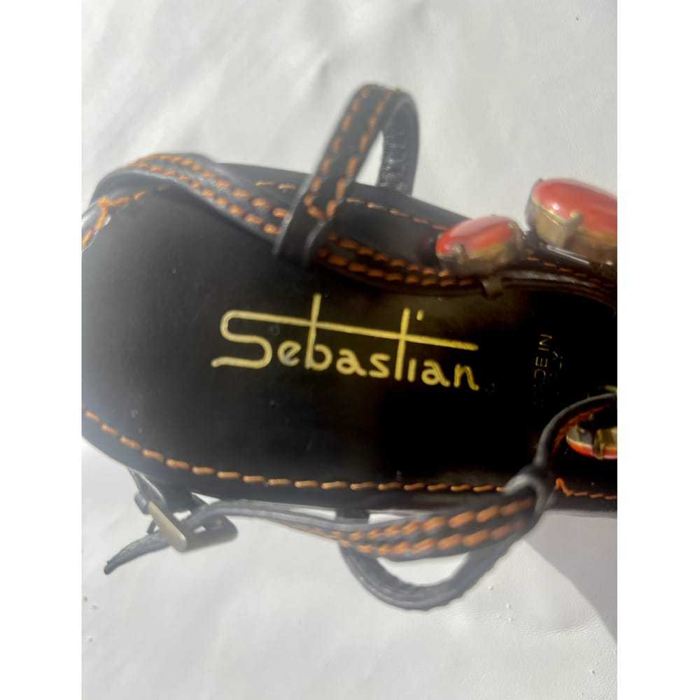 Sebastian Milano Leather sandal - image 4