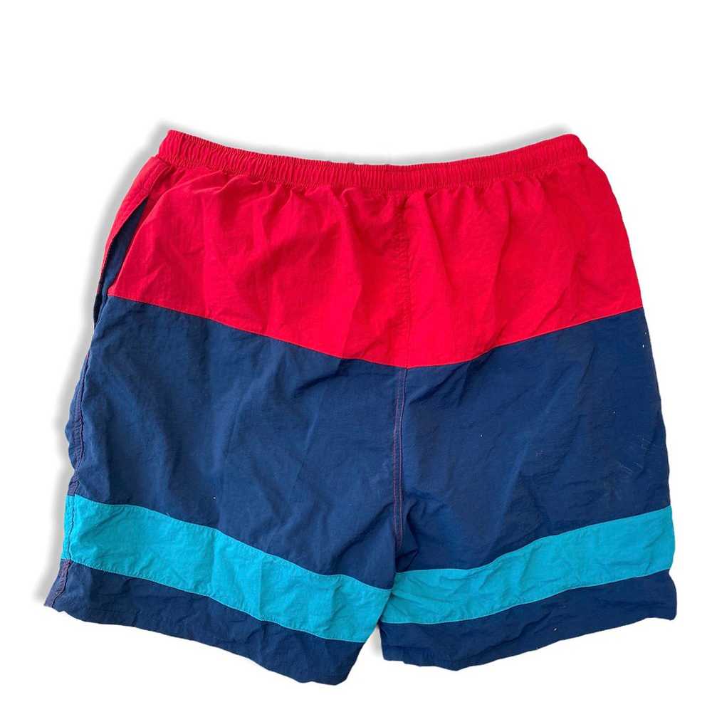 90s Jockey Colorblocking swimming Trunks (Mens XL) - image 2