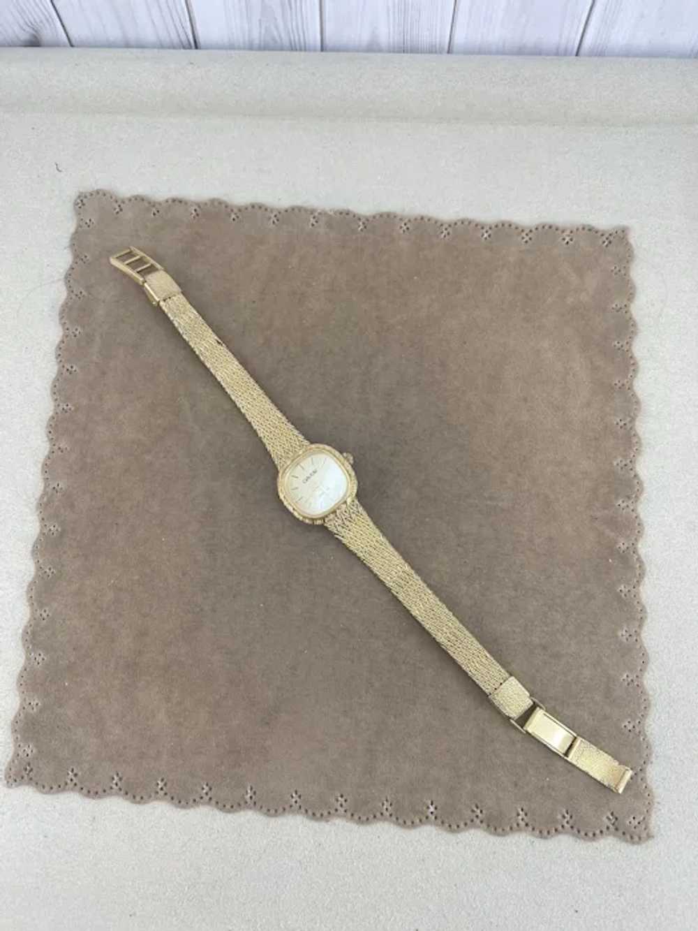 Vintage 1980's Davos Ladies Watch Octagon Case - image 6