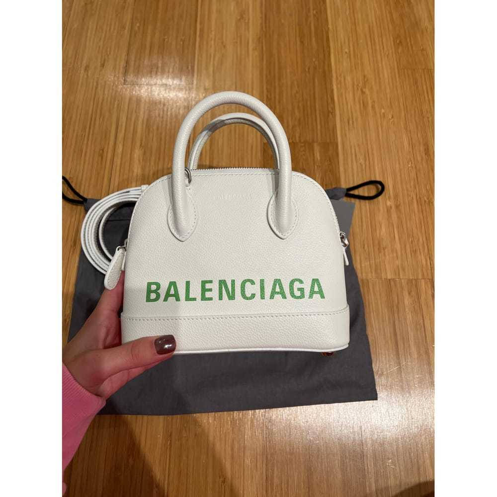 Balenciaga Ville Top Handle leather handbag - image 4