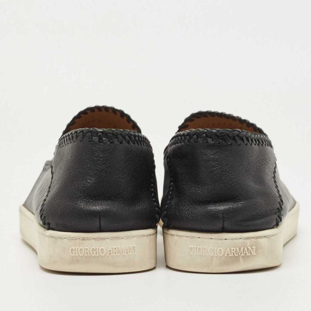 Giorgio Armani Leather trainers - image 4