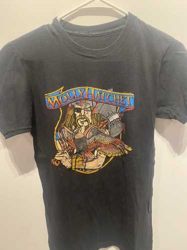 古着　Molly Hatchet 1981年ワールドツアー　バンドTシャツ vintage Molly Hatchet band t-shirt, 1981 Beatin the Odds