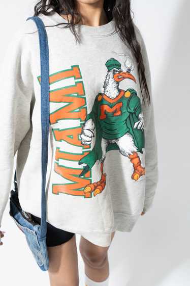 Vintage Vintage 1990 Miami Hurricanes Sweatshirt