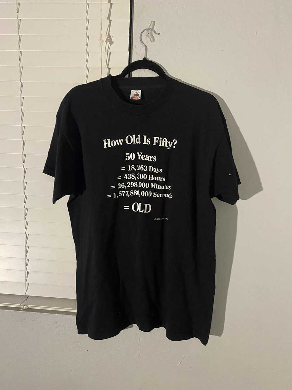 Vintage 1990 Hullabaloo Single Stitch “How Old Is… - image 1