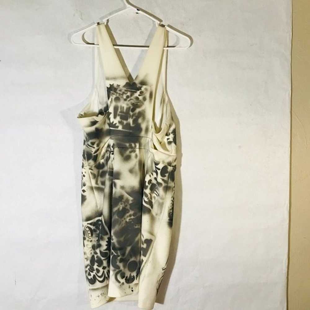 Custom × Guess Guess Dress Size 12 Black White Cu… - image 5