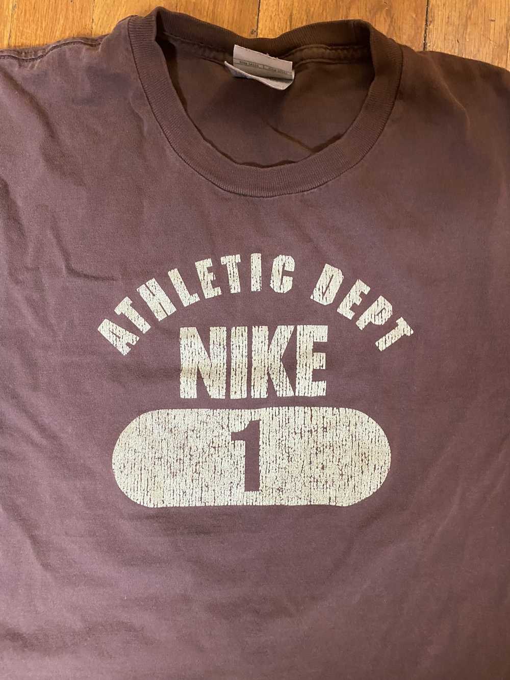 Hype × Nike × Vintage Vintage Nike Athletics Tee - image 2