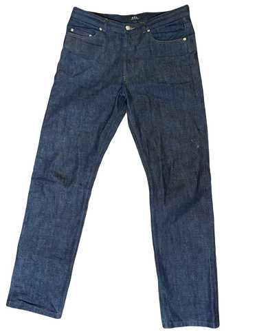 APC Tote Bag Rue De Fleurus Paris Vintage Denim Blue Jeans Patina