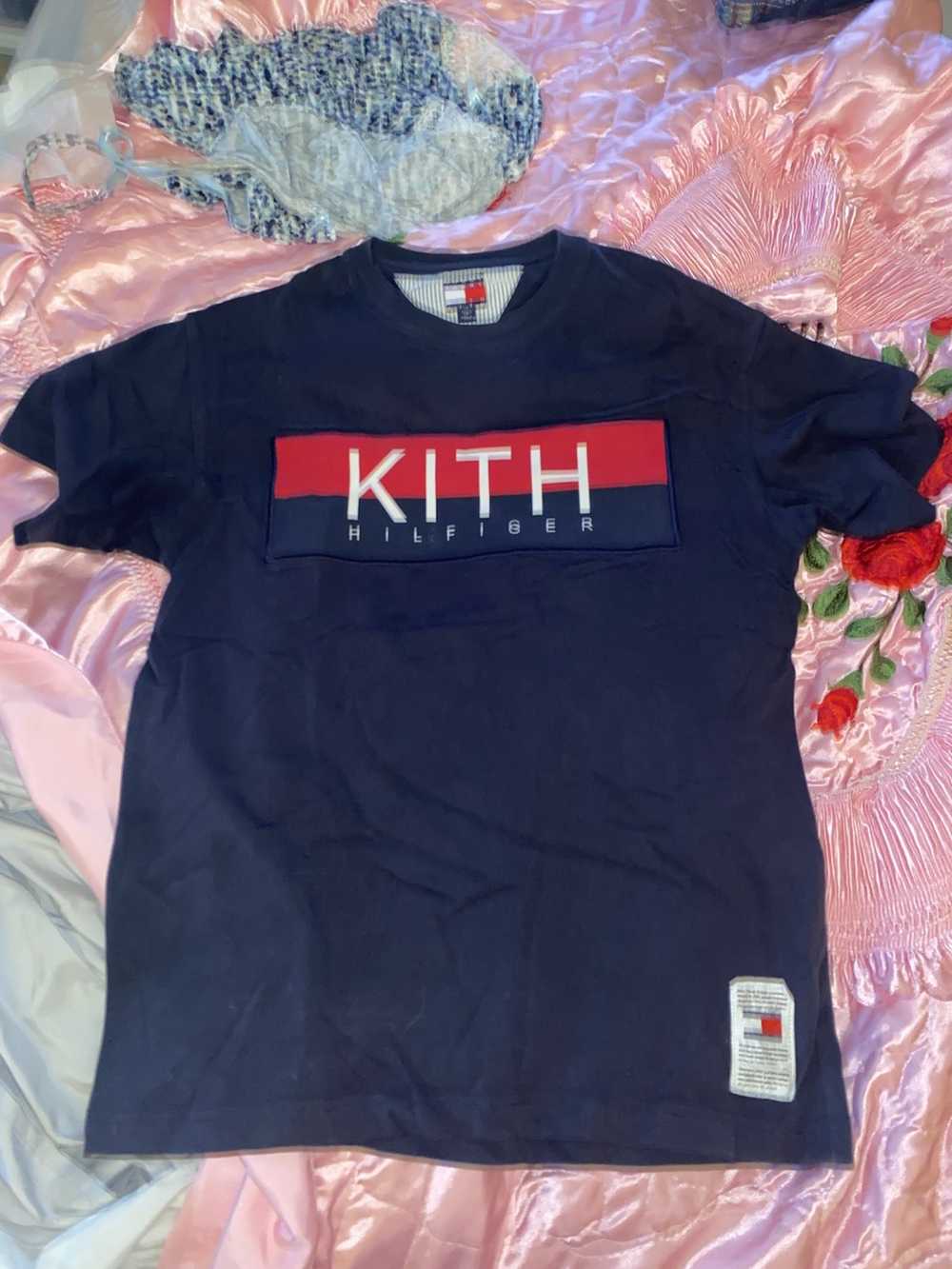 Kith × Tommy Hilfiger Kith Tommy flag logo tee - image 1