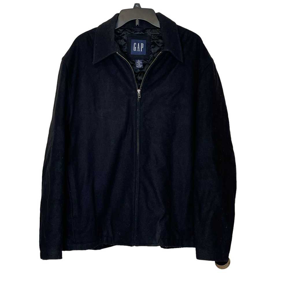 Gap Gap Men's Large Wool Zip Up Jacket Long Sleev… - image 1