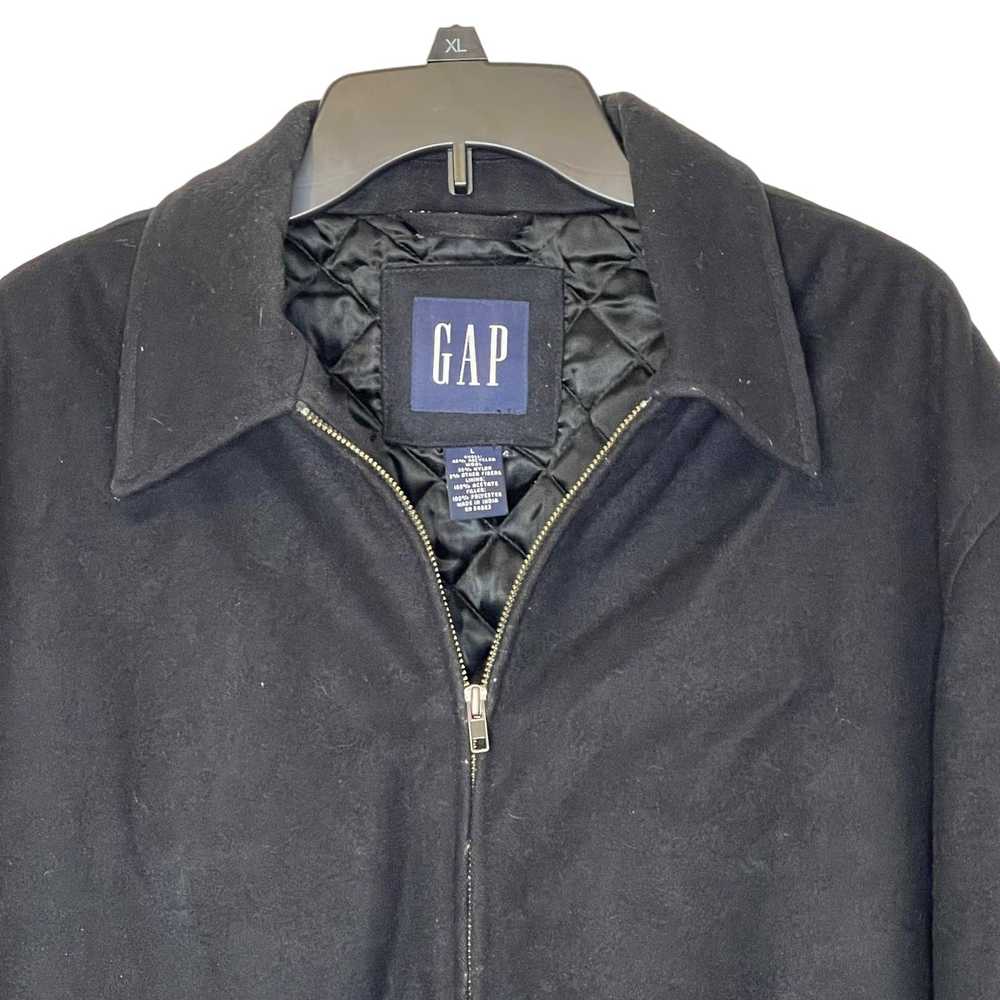 Gap Gap Men's Large Wool Zip Up Jacket Long Sleev… - image 2