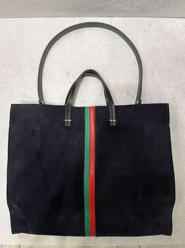 Clare V. Clare V. Simple Tote - Suede w/ Leather S