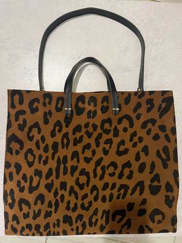 Clare V. Clare V. Simple Tote - Suede Leopard