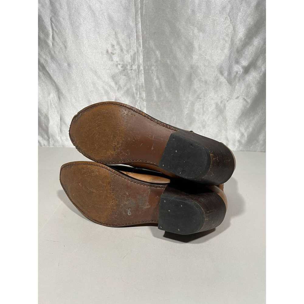 Durango Durango Tan Leather Shorty Western Boots … - image 9