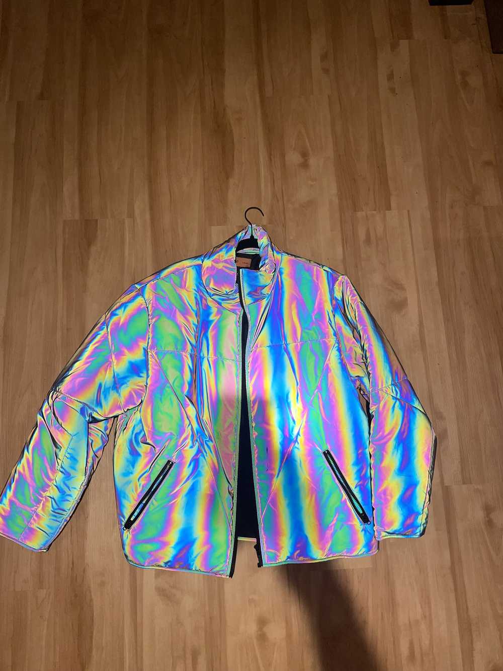 Streetwear Reflective XRSM Rainbow Reflective Puf… - image 3