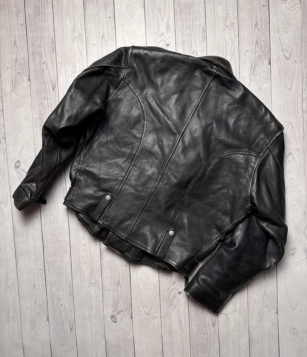 Leather Jacket × Streetwear × Vintage Vintage nat… - image 9