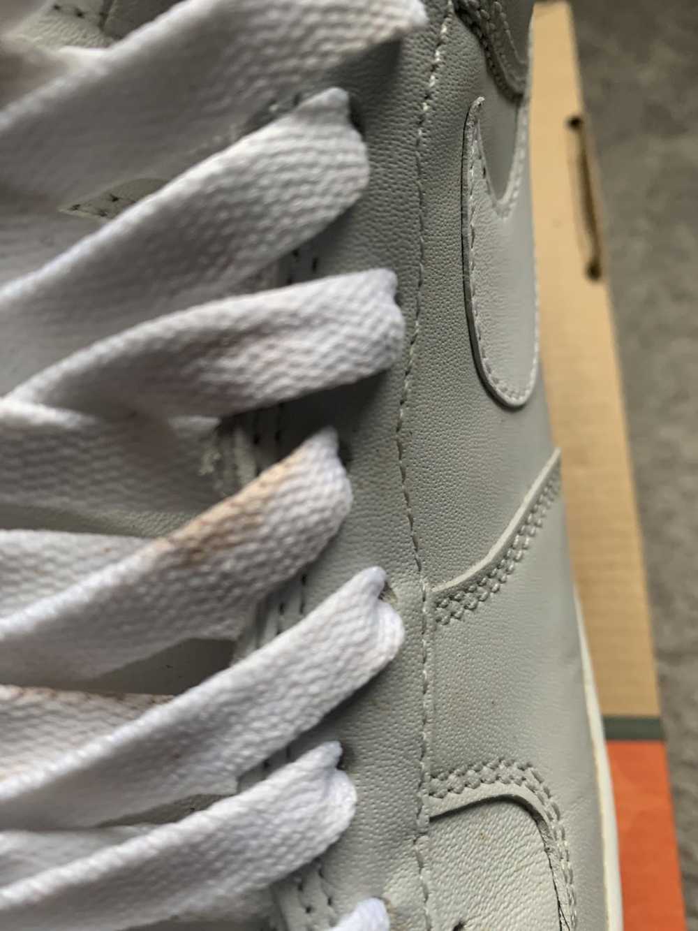 Nike 2006 Neutral Grey AF1 Gum Bottom - image 2