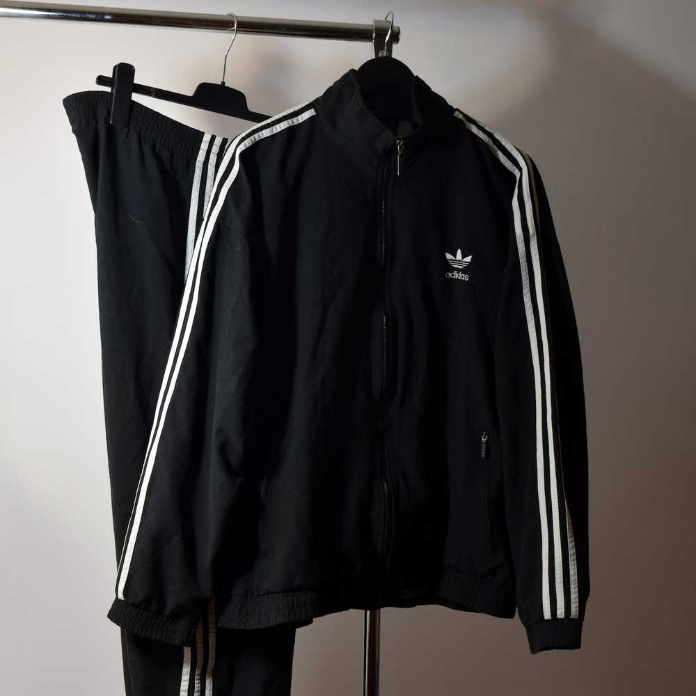 Adidas × Streetwear × Vintage 90s THREE STRIPES T… - image 3