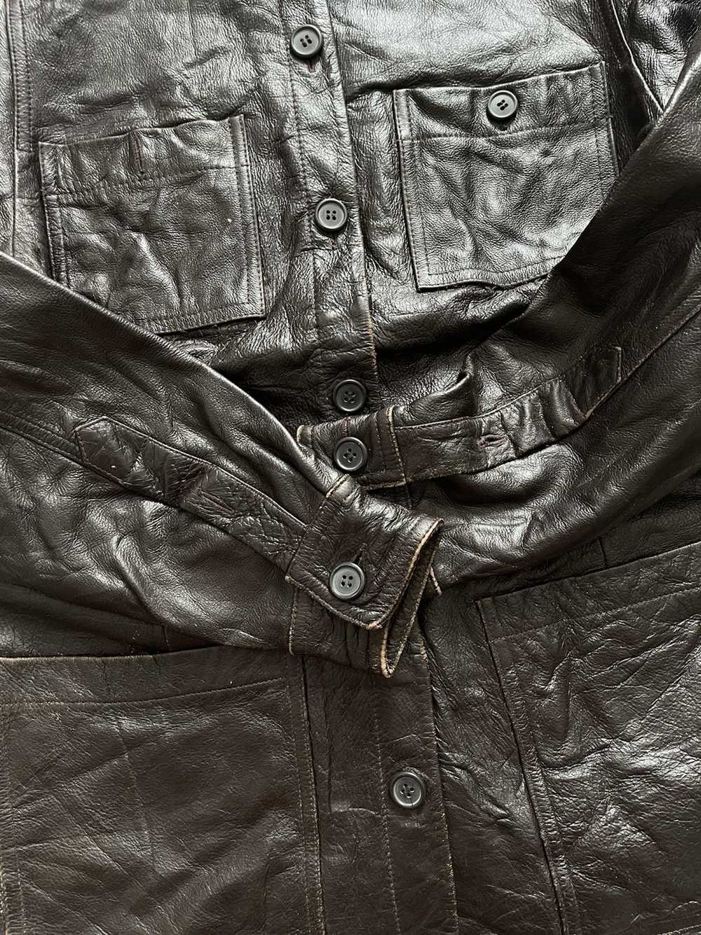 Japanese Brand × Leather Jacket × Vintage Vintage… - image 7